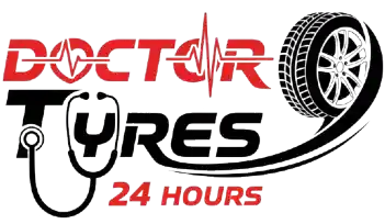 Dr. Tyres 24 Hours Logo - Mobile Tyre Fitting Scotland